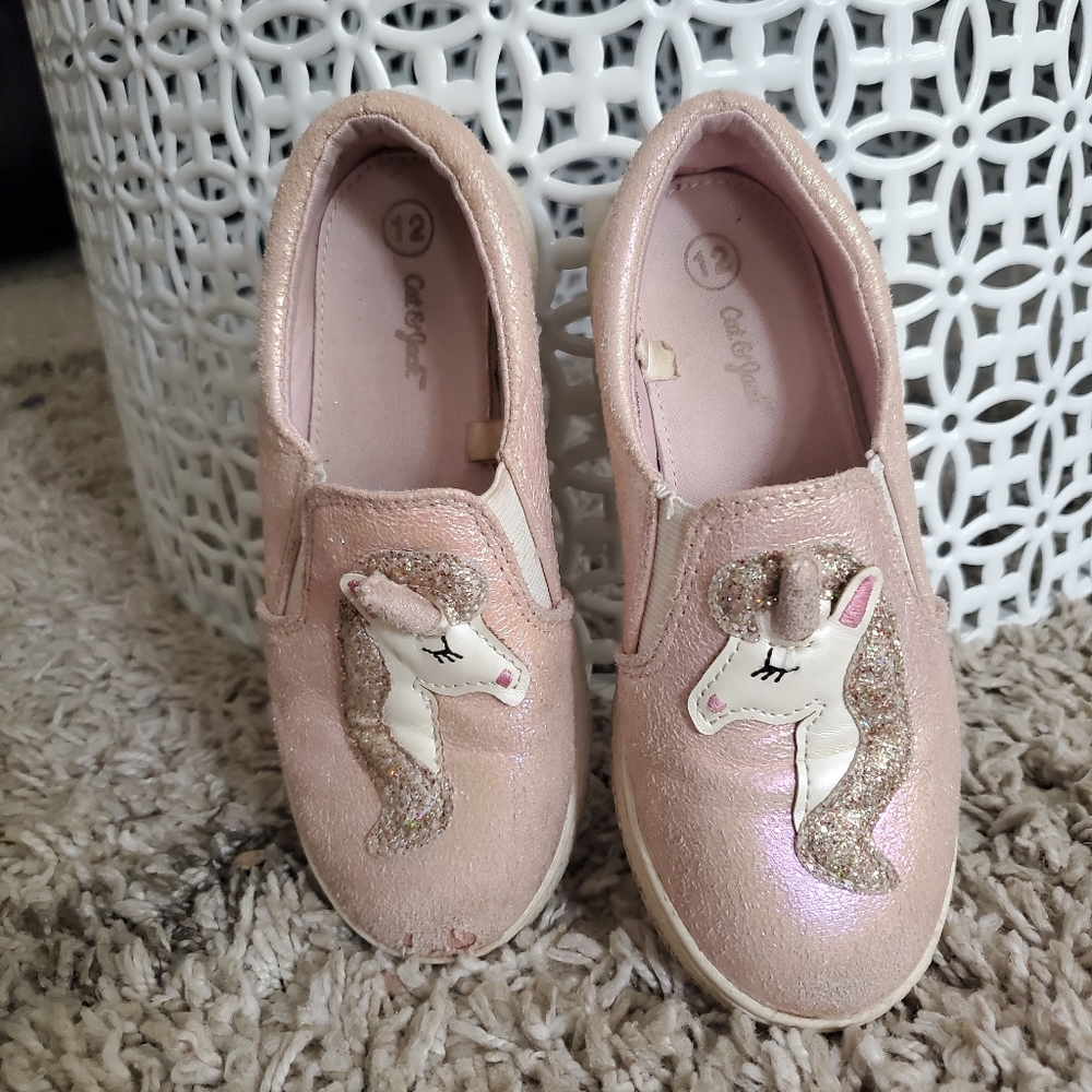 Unicorn slip ons